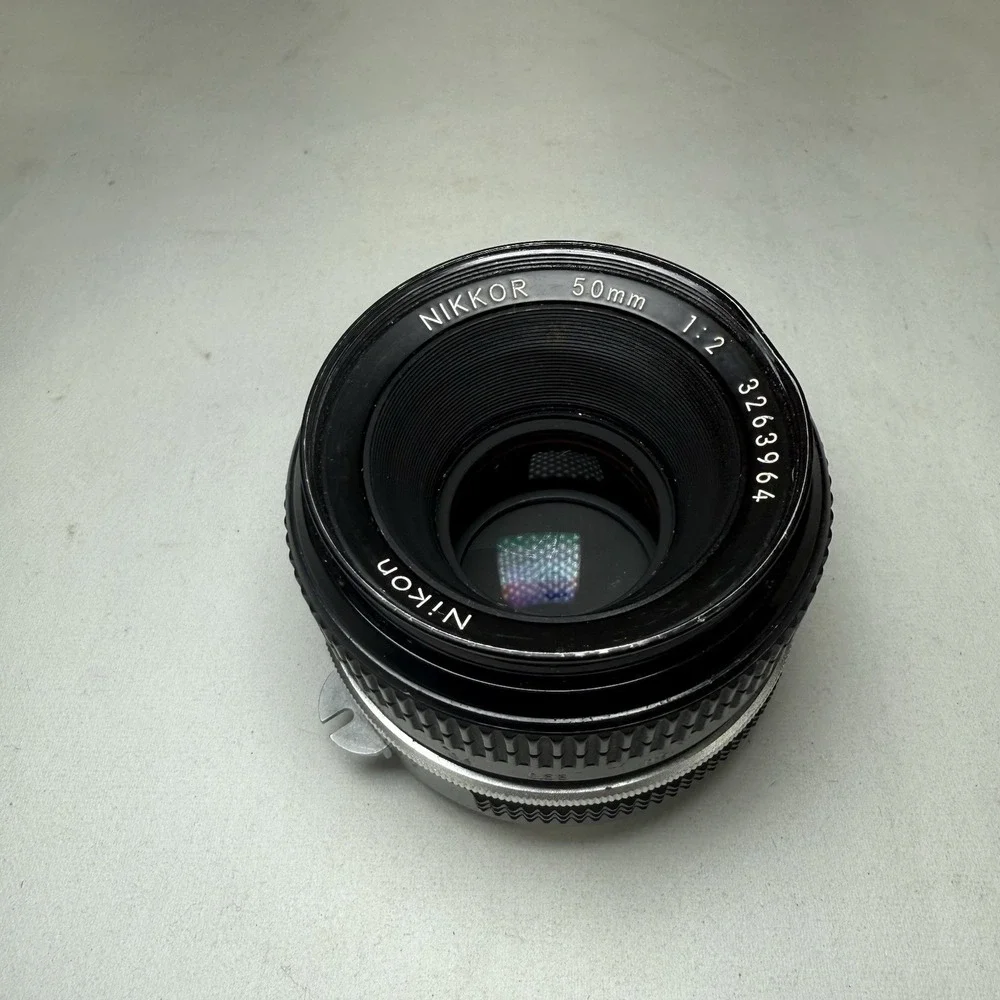 Nikon Ai Nikkor 50mm F/2.0 MF Manual Standard Prime‎ Lens From JAPAN